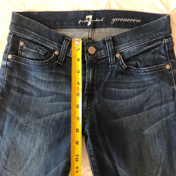 7 For All ManKind Gwenevere Skinny’s - Picture 10 of 13